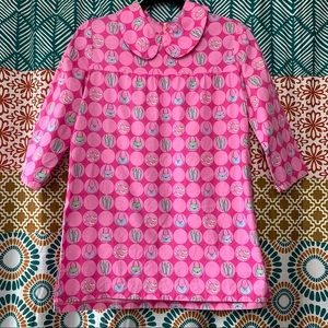 Vintage Barbie Pink Mod Dress